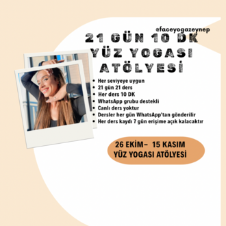 Kasım Ayı  Yüz Yogası Atölyesi 2