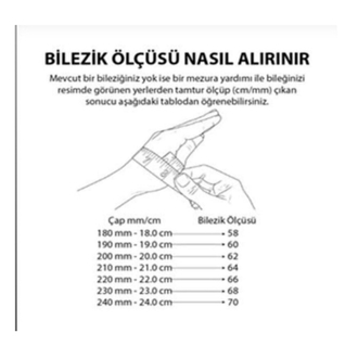 Xuping 60 milim Maelie Bilezik 