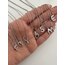 Xuping Silver Harf Kolye
