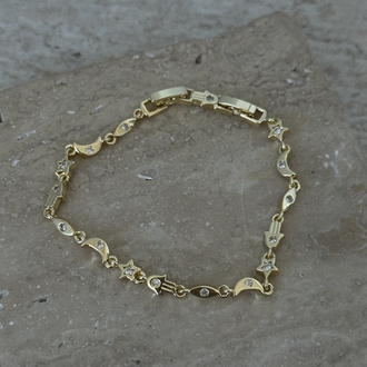 14k Manifest Bileklik