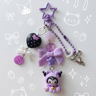 Kuromi's Coquette Era Charm