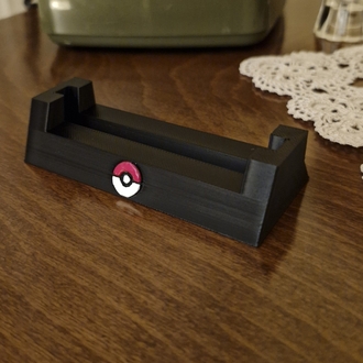 Renkli (Akrilik Boya) Pokeball - PSA Graded Kart Standı