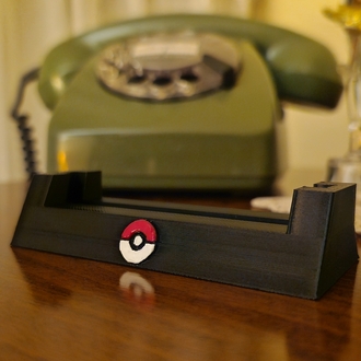 Renkli (Akrilik Boya) Pokeball - PSA Graded Kart Standı