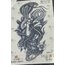 Zehirli Zarafet” – Yılan ve El Geçici Dövme (11x18 cm)