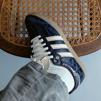 Adidas Samba X Wales Bonner Navy Croc