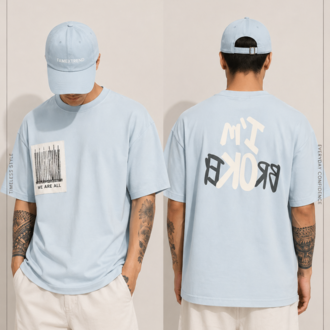 “Streetwear Baskılı T-Shirt”