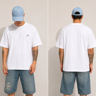 Beyaz Owersize Tshirt