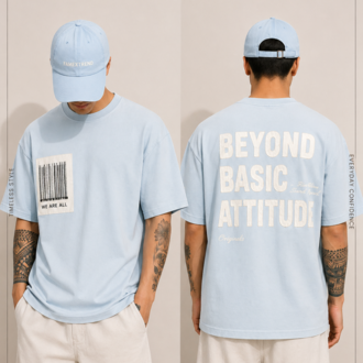 “Streetwear Baskılı T-Shirt”