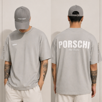Porsche Baskılı Tshirt