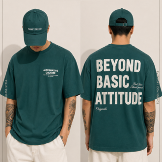 “Streetwear Baskılı T-Shirt”