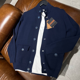 Zegna Düğmeli Hırka