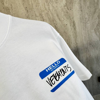 Vetements Beyaz Tshirt