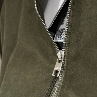 Dolce&Gabbana Haki Bomber Suet Ceket