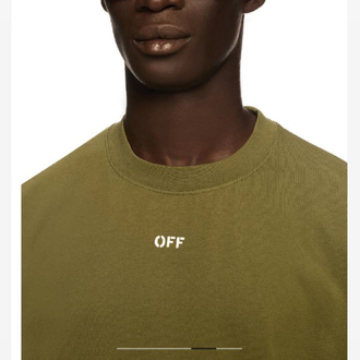 Off White Haki Oversize