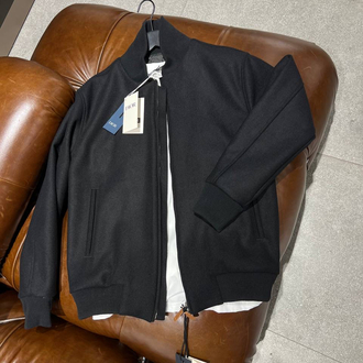 Dior Kaşe Siyah Bomber Ceket