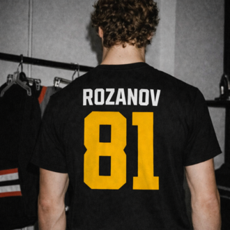 ROZANVOZ - Boston Raiders T-Shirt Oversize Ön ve Arka Baskı