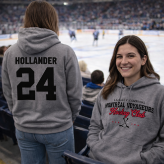 Montreal Voyageurs Kapşonlu Hoodie 24 Numara Hollander (Early Bird)