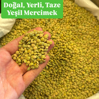 Yerli Yeşil Mercimek (Yozgat) 1 kg