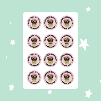 Teşekkür Stickerı