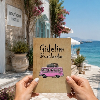 6 li tatil ,seyahat motto kart