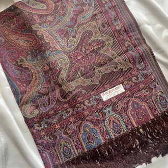 kahve pembe Premium pashmina YENİ SEZON