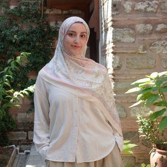 Soft Bloom Nefes Şal