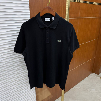 LACOSTE SİYAH YAKALI PREMİUM T-SHİRT