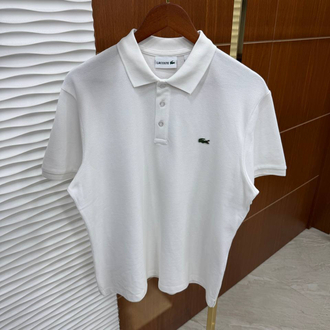 LACOSTE BEYAZ YAKALI PREMİUM T-SHİRT