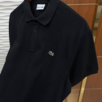 LACOSTE SİYAH YAKALI PREMİUM T-SHİRT