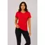 Basic Tişört Bisiklet Yaka Kısa Kol Günlük Yazlık Slim Fit T-Shirt - Kırmızı