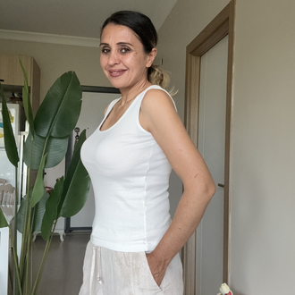 Massimo Dutti Atlet Badi Ekru 