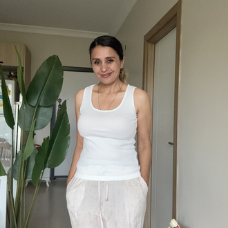 Massimo Dutti Atlet Badi Ekru 