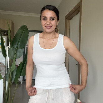 Massimo Dutti Atlet Badi Ekru 
