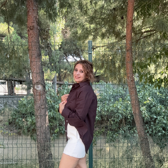 Lacoste Gömlek Acıkahve 