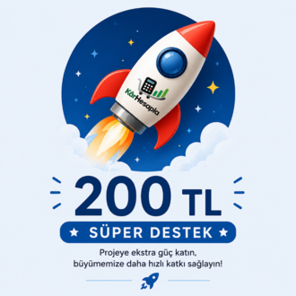 200 TL Süper Destek