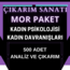 ÇIKARIM SANATI MOR PAKET (KADIN PSİKOLOJİSİ ve KADIN DAVRANIŞ ANALİZİ)
