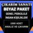 ÇIKARIM SANATI BEYAZ PAKET (GENEL PSİKOLOJİ ve İNSAN ANALİZİ )