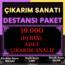 ÇIKARIM SANATI | DESTANSI PAKET | 10 BİN ADET ÇIKARIM-ANALİZ