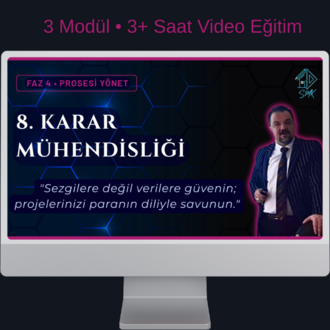 Kurs 08: Karar Mühendisliği (3 Modül • 3+ Saat)