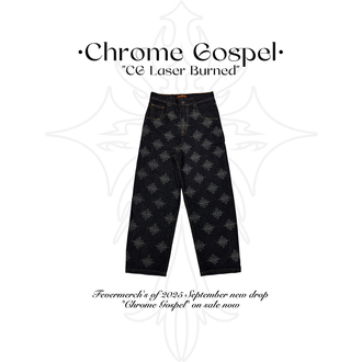 “Chrome Gospel” CG Laser Burned
