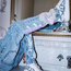 “LWBH” Lace denim in Ice wash