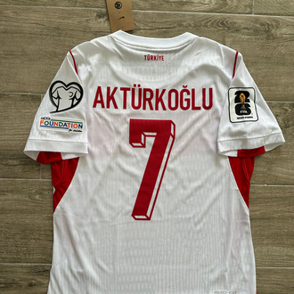 Türkiye Milli Takım 2026 Deplasman Profesyonel “Kerem Aktürkoğlu” Kosova Hatıra Forması 