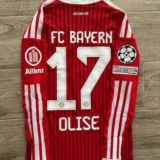 Bayern Münih 2026-2027 İç Saha Şampiyonlar Ligi Olise Forması