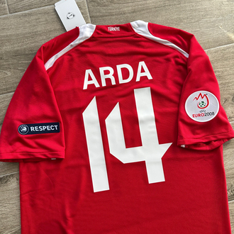 ‼️ ÖN SİPARİŞ ‼️ Türkiye Euro 2008 İç Saha Arda Turan Taraftar Forması 