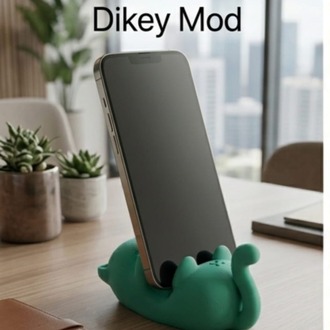 Sevimli Dostunuz: 3D Tasarım Kedi Telefon Tutucu 