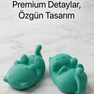 Sevimli Dostunuz: 3D Tasarım Kedi Telefon Tutucu 