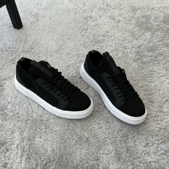 Triko Casual Premium Ayakkabı | Siyah