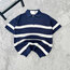 Zara Yarım Fermuarlı Triko Polo Yaka T-Shirt | Lacivert