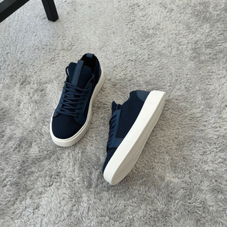 Triko Casual Premium Ayakkabı | Lacivert