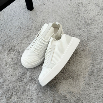 Triko Casual Premium Ayakkabı | Beyaz